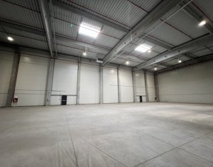 Depozit logistic 2610mp, 300mp birouri, H= 11m, ISU, zona Aeroport