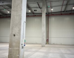 Depozit logistic 2610mp, 300mp birouri, H= 11m, ISU, zona Aeroport