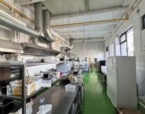 Afacere la cheie spatiu productie alimentara, echipat, utilat Marasti