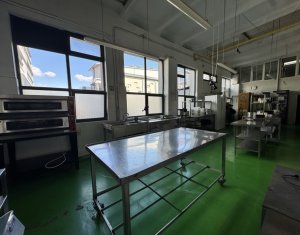 Afacere la cheie spatiu productie alimentara, echipat, utilat Marasti