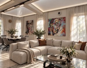 Casa  individuala, 5 camere, ultramoderna, ultrafinisata, la cheie, Sub Coasta